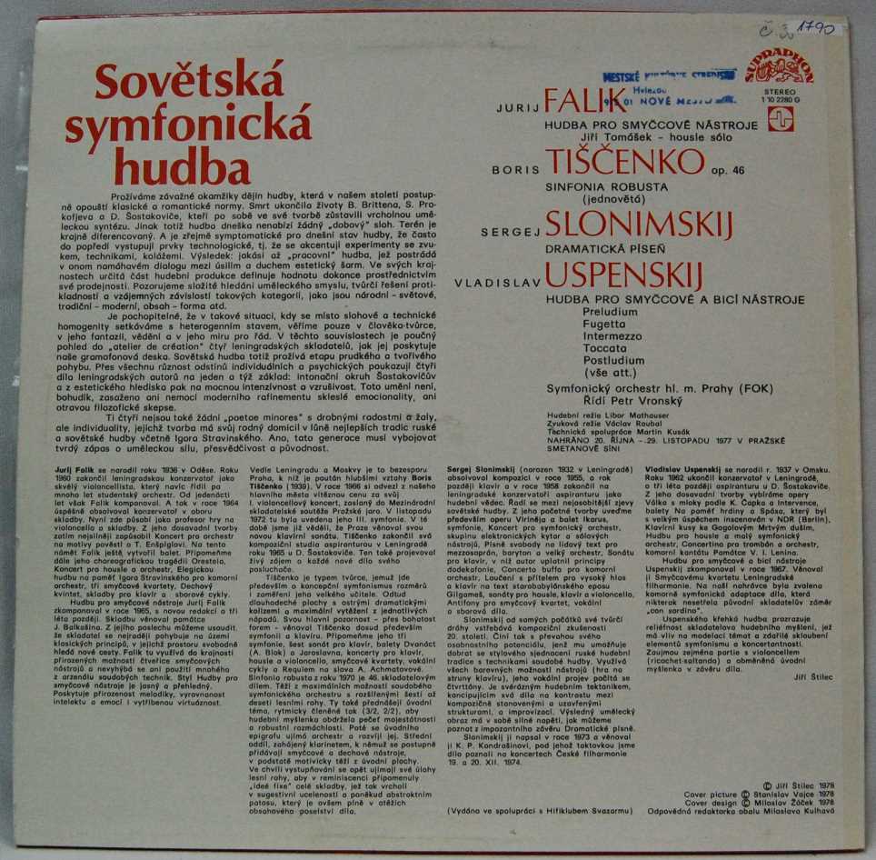 Sovětská Symfonická hudba 